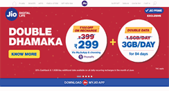 Desktop Screenshot of jio.com