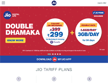 Tablet Screenshot of jio.com